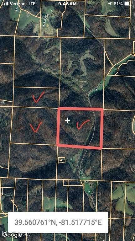 142 Acres of Recreational Land for Sale in Belpre, Ohio