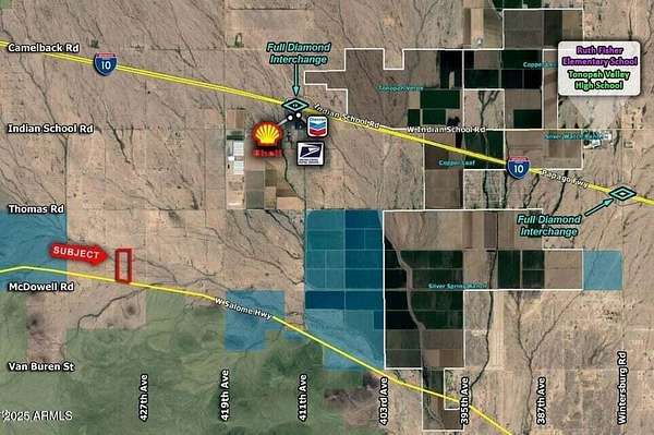 37.5 Acres of Land for Sale in Tonopah, Arizona