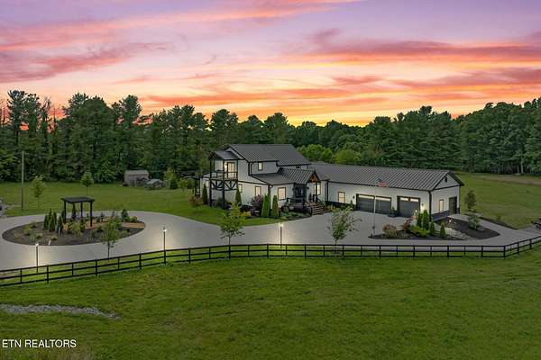 32.8 Acres of Land with Home for Sale in Crossville, Tennessee