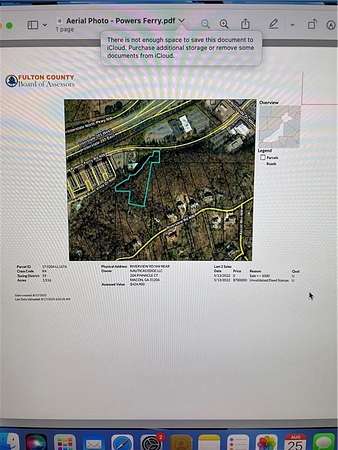 3.52 Acres of Residential Land for Sale in Sandy Springs, Georgia