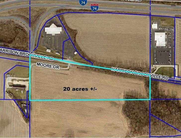 20 Acres of Agricultural Land for Sale in West Harrison, Indiana