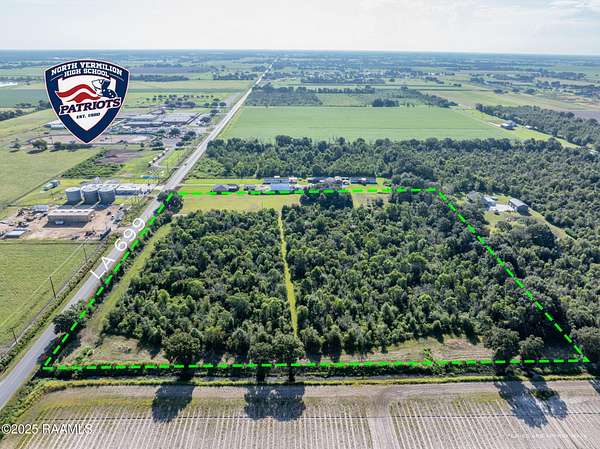12.6 Acres of Land for Sale in Maurice, Louisiana