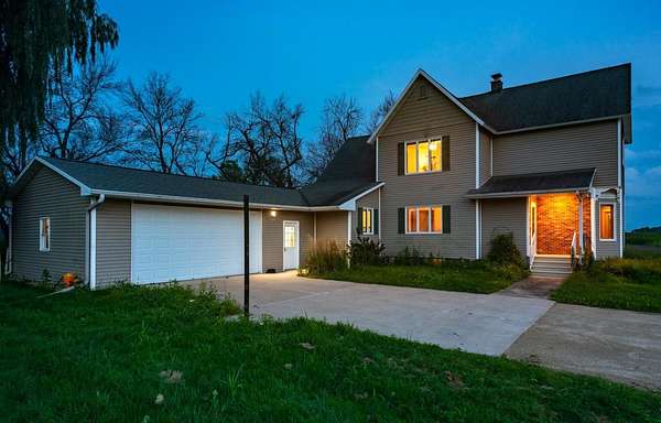 1.79 Acres of Residential Land with Home for Sale in Pine River, Wisconsin