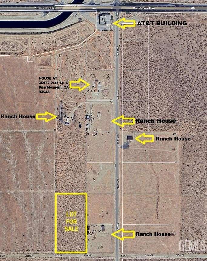 4.76 Acres of Land for Sale in Littlerock, California