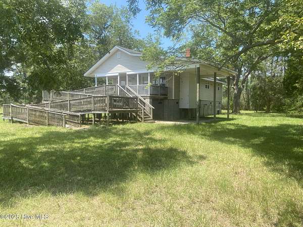 10.3 Acres of Land with Home for Sale in Belhaven, North Carolina