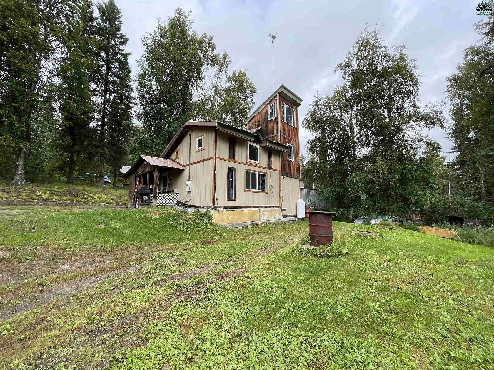 1.3 Acres of Residential Land with Home for Sale in Fairbanks, Alaska