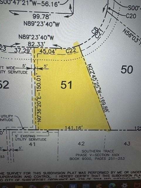 0.37 Acres of Residential Land for Sale in Shreveport, Louisiana