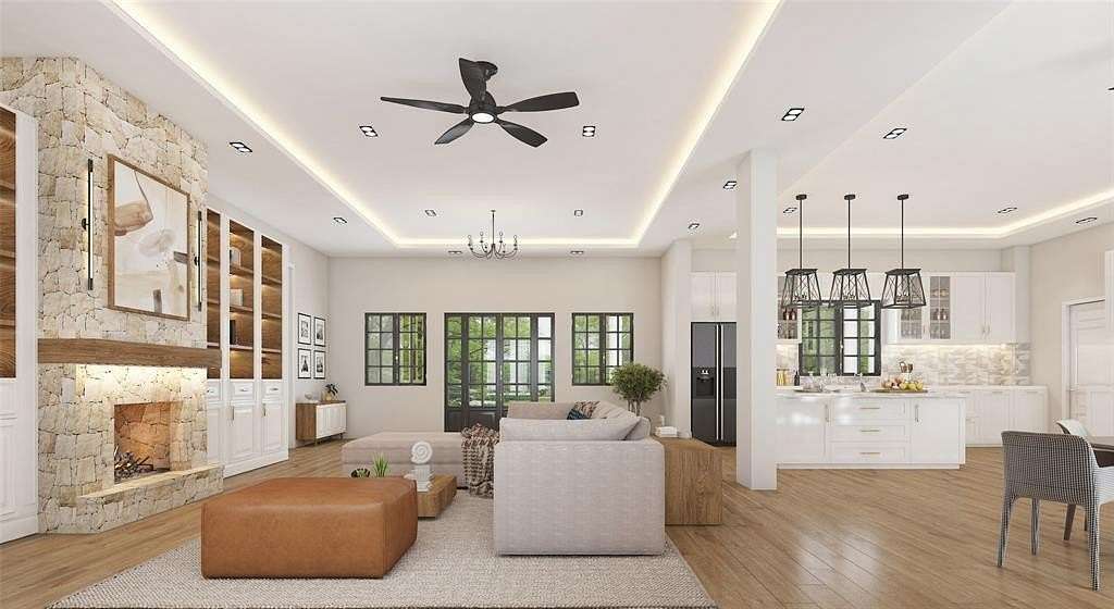 6 Acres of Residential Land with Home for Sale in Johnson City, Texas