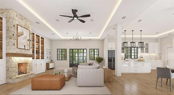 6 Acres of Residential Land with Home for Sale in Johnson City, Texas