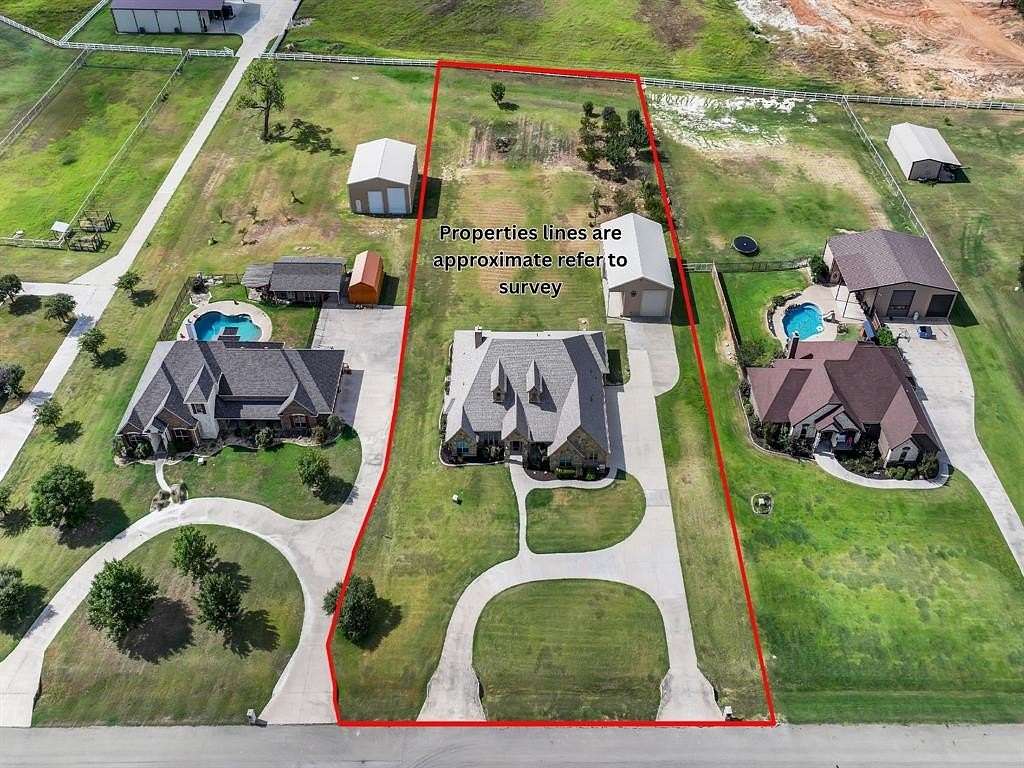 1.57 Acres of Land with Home for Sale in Weatherford, Texas