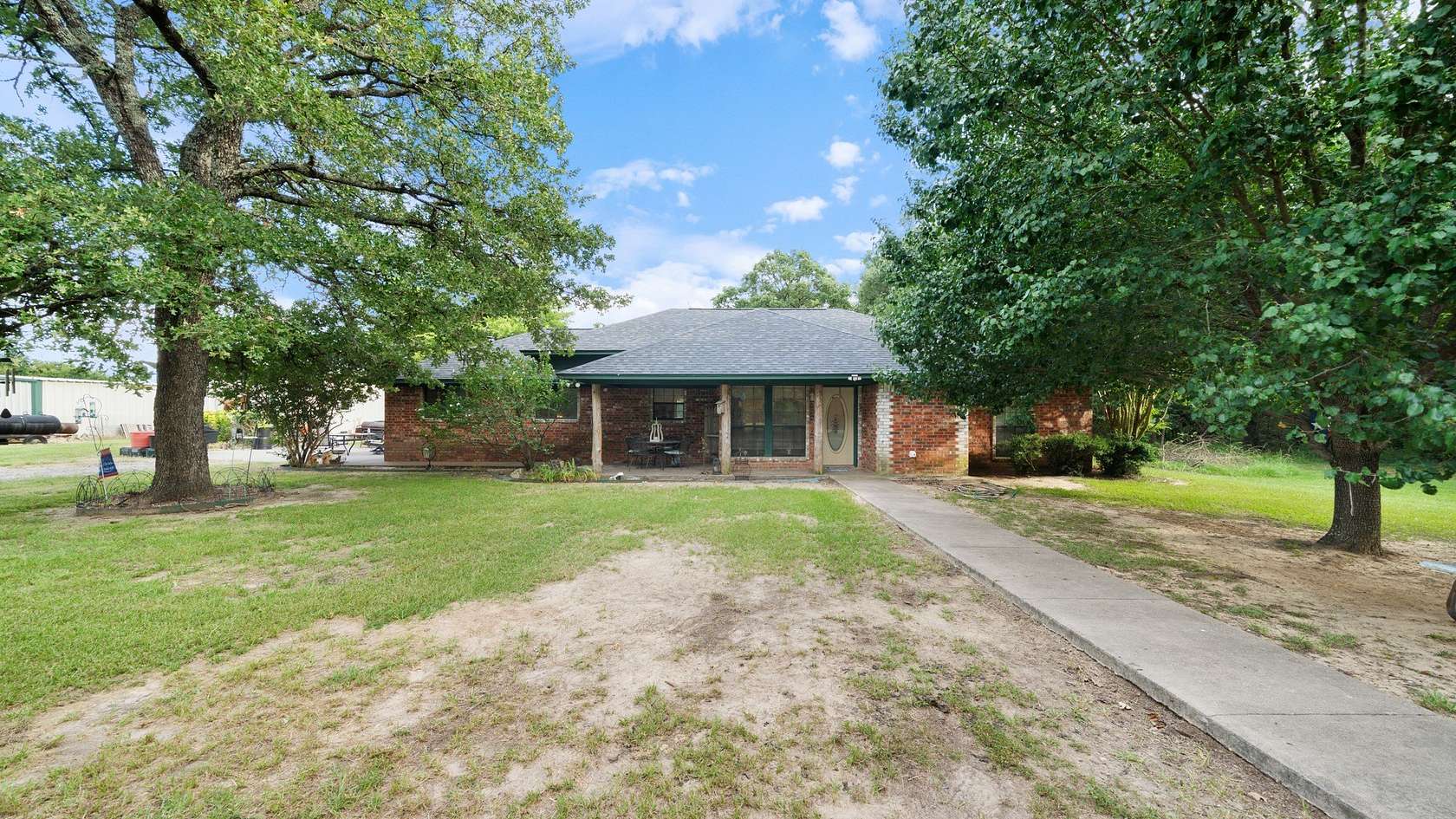 8.83 Acres of Land with Home for Sale in Kemp, Texas