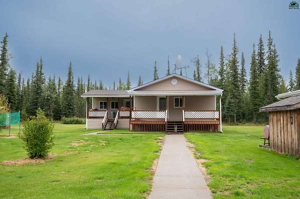 5 Acres of Residential Land with Home for Sale in Delta Junction, Alaska