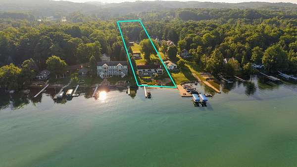3.6 Acres of Residential Land with Home for Sale in Central Lake, Michigan