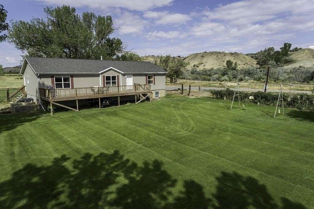 110 Acres of Land with Home for Sale in Greybull, Wyoming