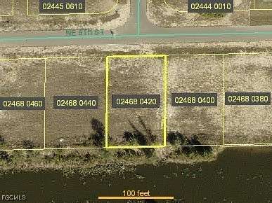 0.23 Acres of Residential Land for Sale in Cape Coral, Florida
