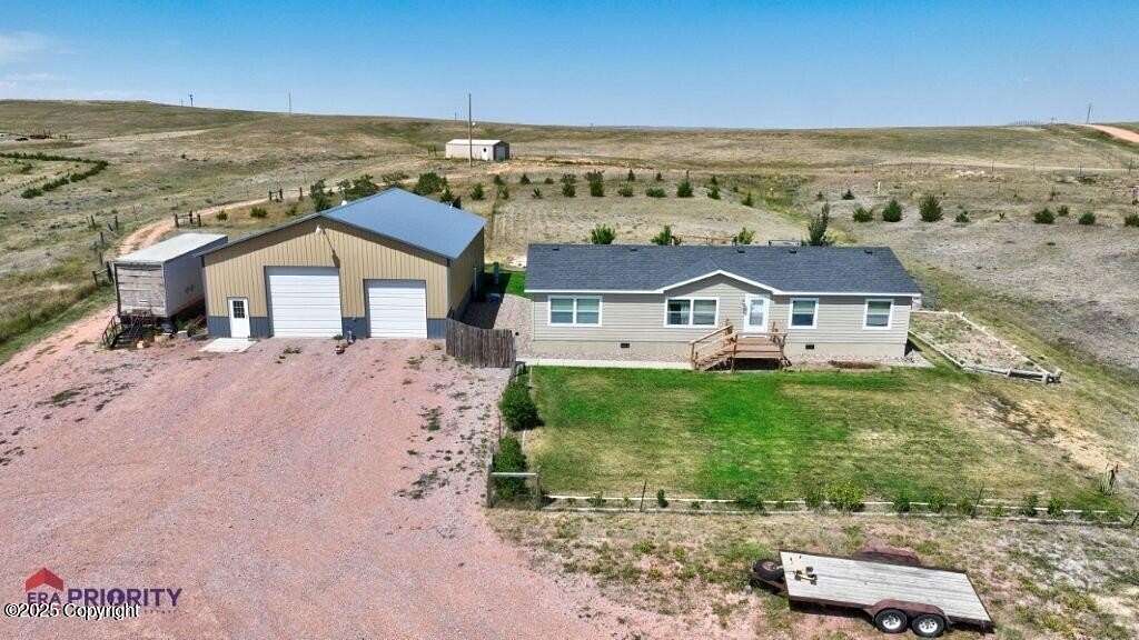 7.17 Acres of Residential Land with Home for Sale in Wright, Wyoming