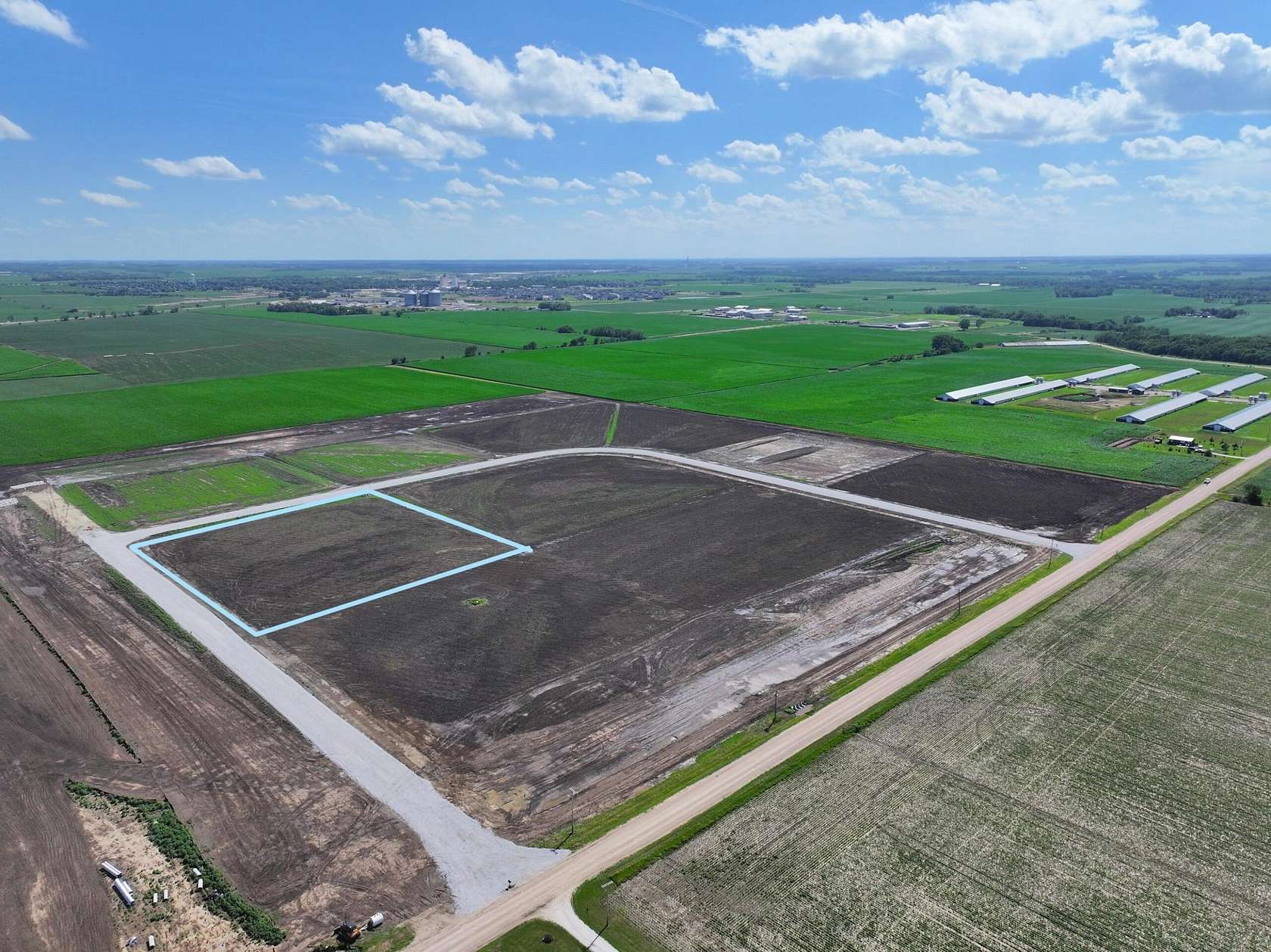 3.6 Acres of Commercial Land for Sale in Waverly, Nebraska