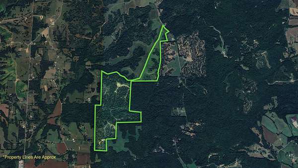 331 Acres of Recreational Land & Farm for Sale in Puryear, Tennessee