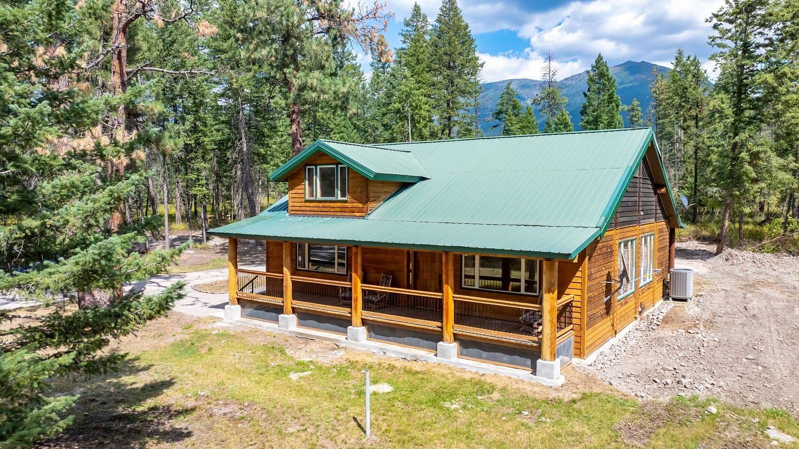 3.5 Acres of Residential Land with Home for Sale in Bigfork, Montana