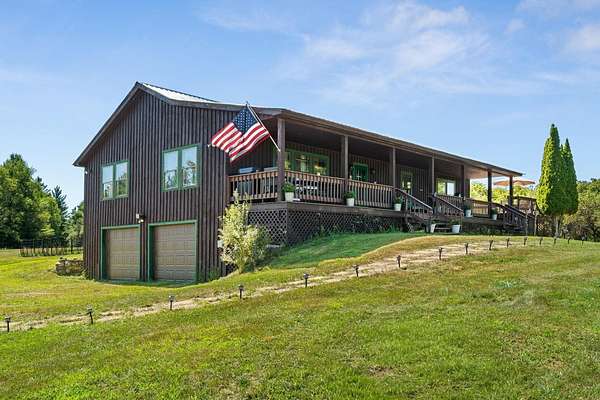 54.3 Acres of Land with Home for Sale in Bakersfield, Vermont