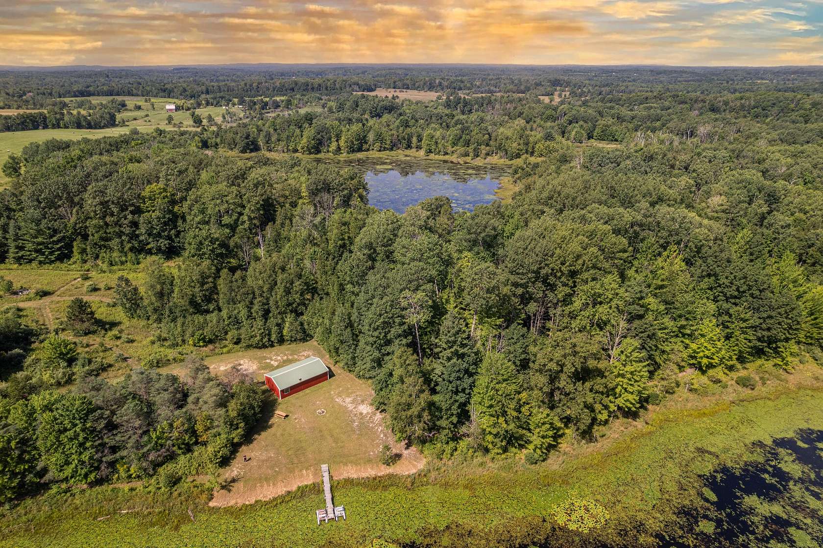 135 Acres of Recreational Land for Sale in Reed City, Michigan