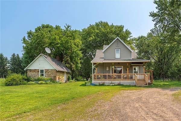 15 Acres of Land with Home for Sale in Colfax, Wisconsin