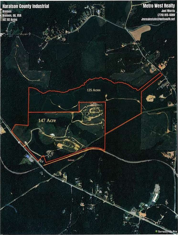 147 Acres of Land for Sale in Bremen, Georgia
