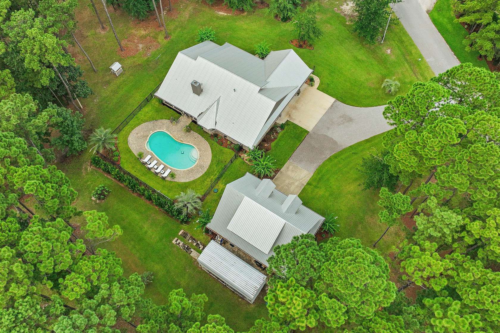 2 Acres of Residential Land with Home for Sale in Freeport, Florida