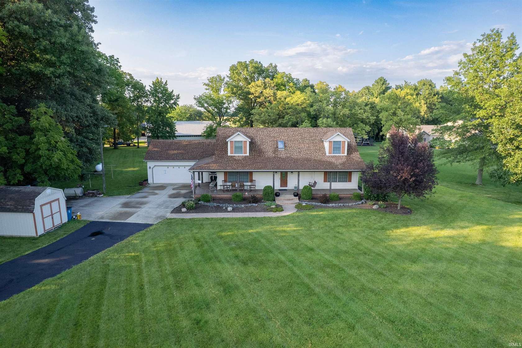 4 Acres of Residential Land with Home for Auction in Markle, Indiana