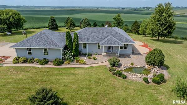 2.23 Acres of Residential Land with Home for Sale in Bryant, Iowa