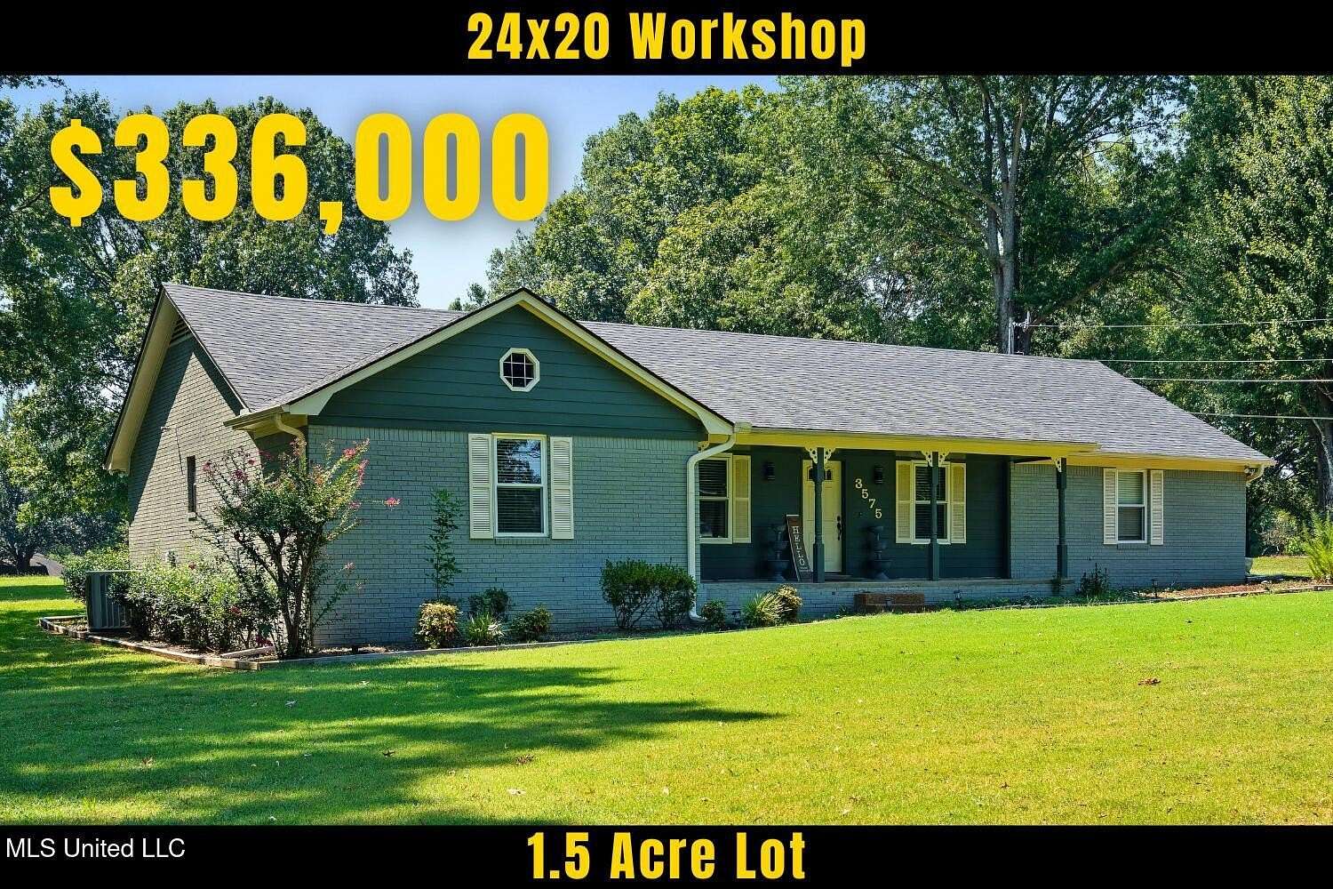 1.54 Acres of Land with Home for Sale in Olive Branch, Mississippi