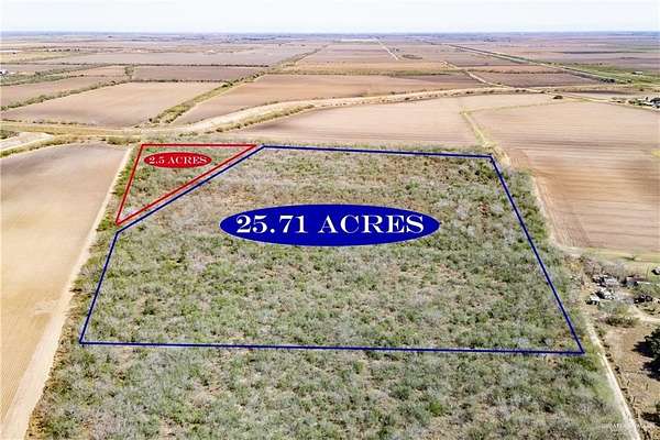 28.2 Acres of Land for Sale in Lasara, Texas