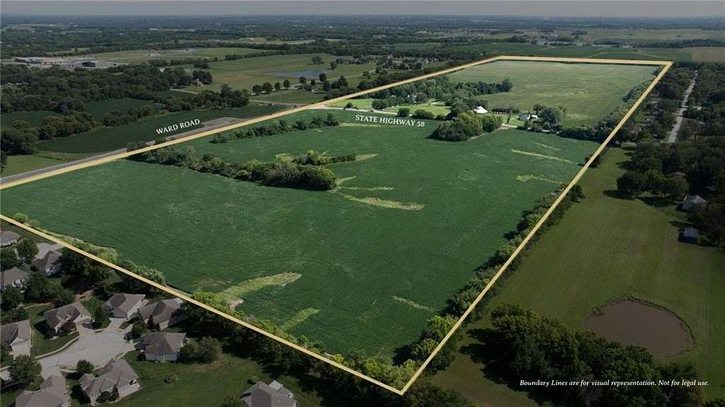 122 Acres of Land for Sale in Raymore, Missouri
