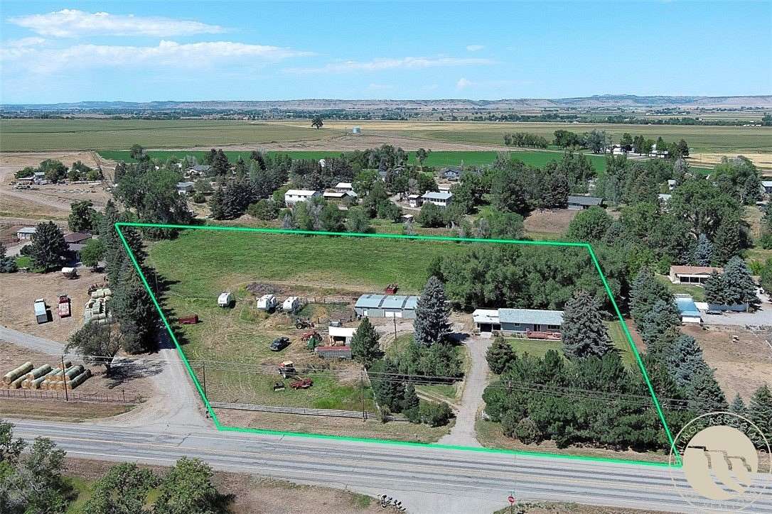 5 Acres of Residential Land with Home for Sale in Laurel, Montana