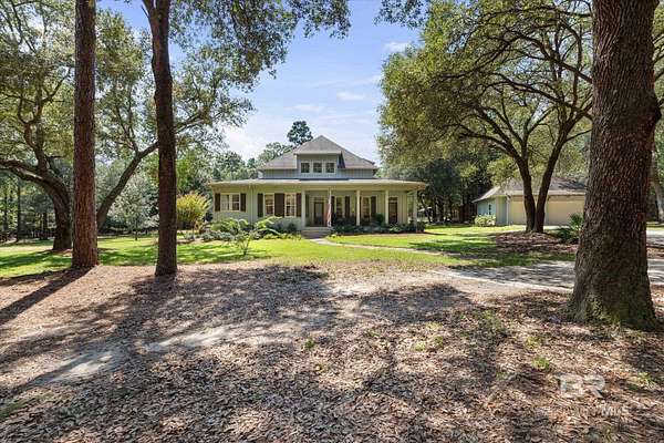 18 Acres of Land with Home for Sale in Stapleton, Alabama