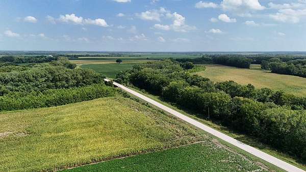 21 Acres of Recreational Land & Farm for Auction in Emporia, Kansas