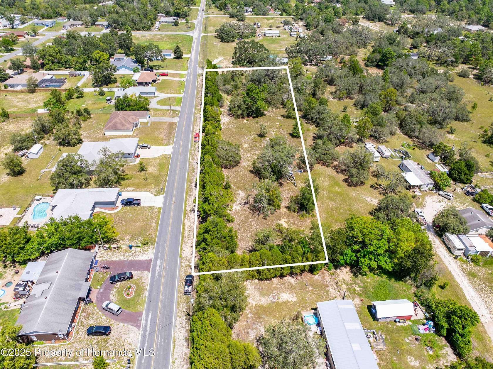 1.3 Acres of Residential Land for Sale in Brooksville, Florida