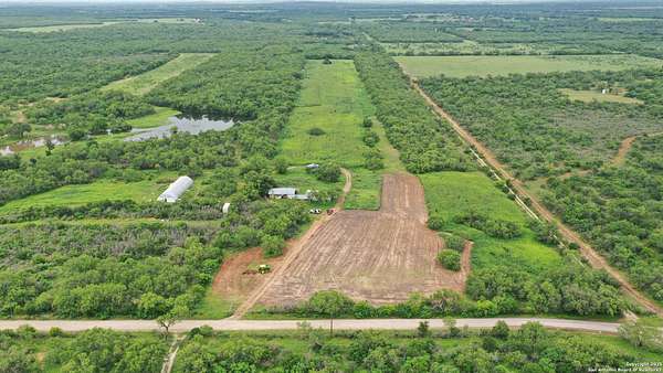56.7 Acres of Land with Home for Sale in Yancey, Texas