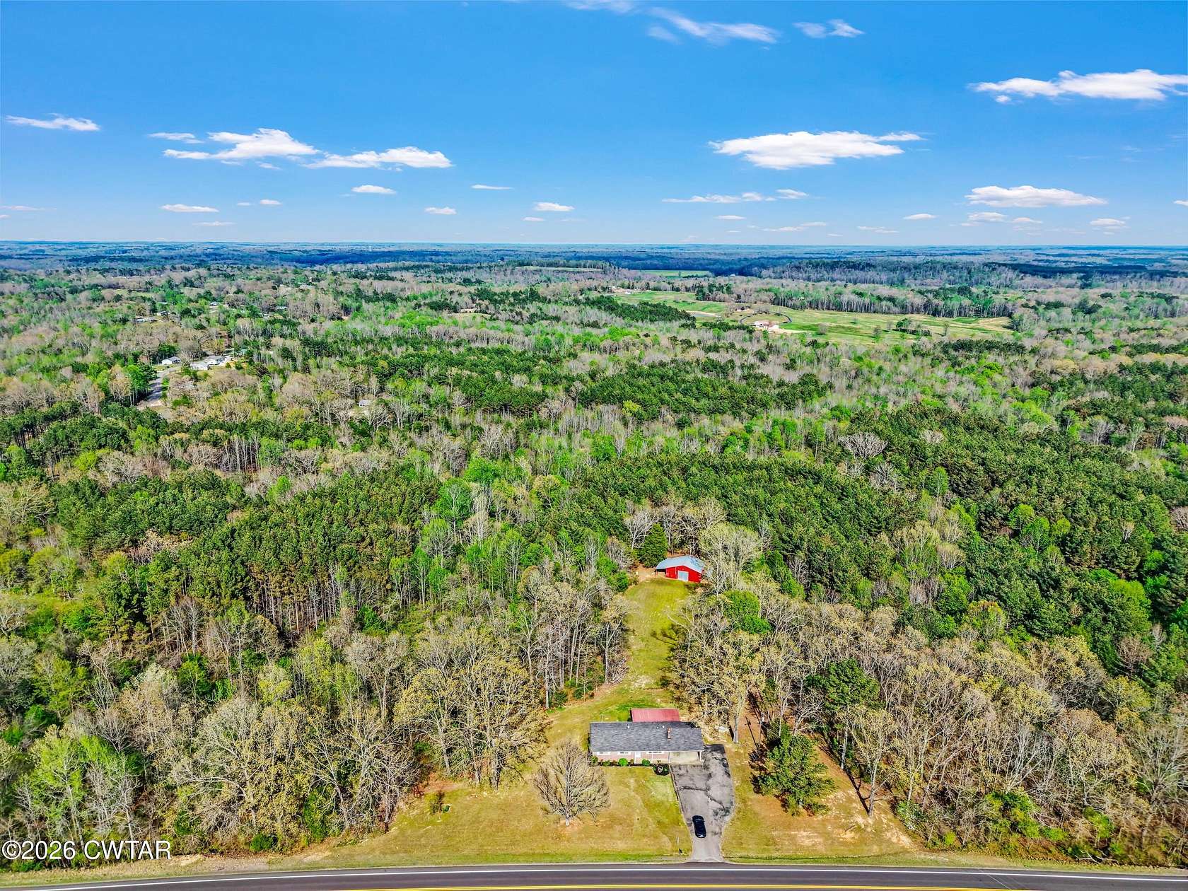 80 Acres of Land with Home for Sale in Lexington, Tennessee