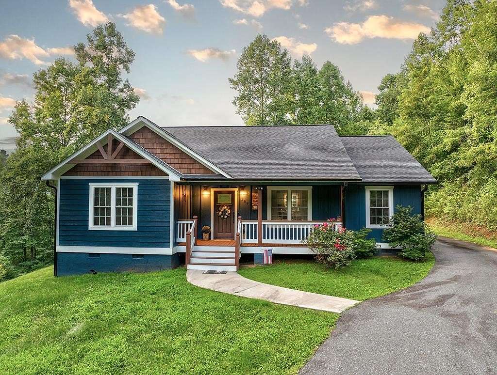 3.69 Acres of Residential Land with Home for Sale in Sylva, North Carolina