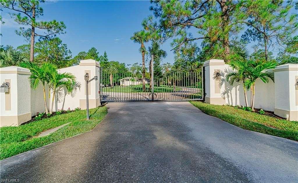 2.5 Acres of Residential Land with Home for Sale in Naples, Florida