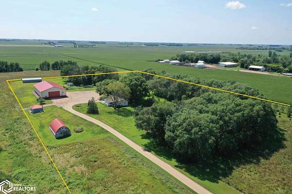 13 Acres of Land with Home for Sale in New Ulm, Minnesota