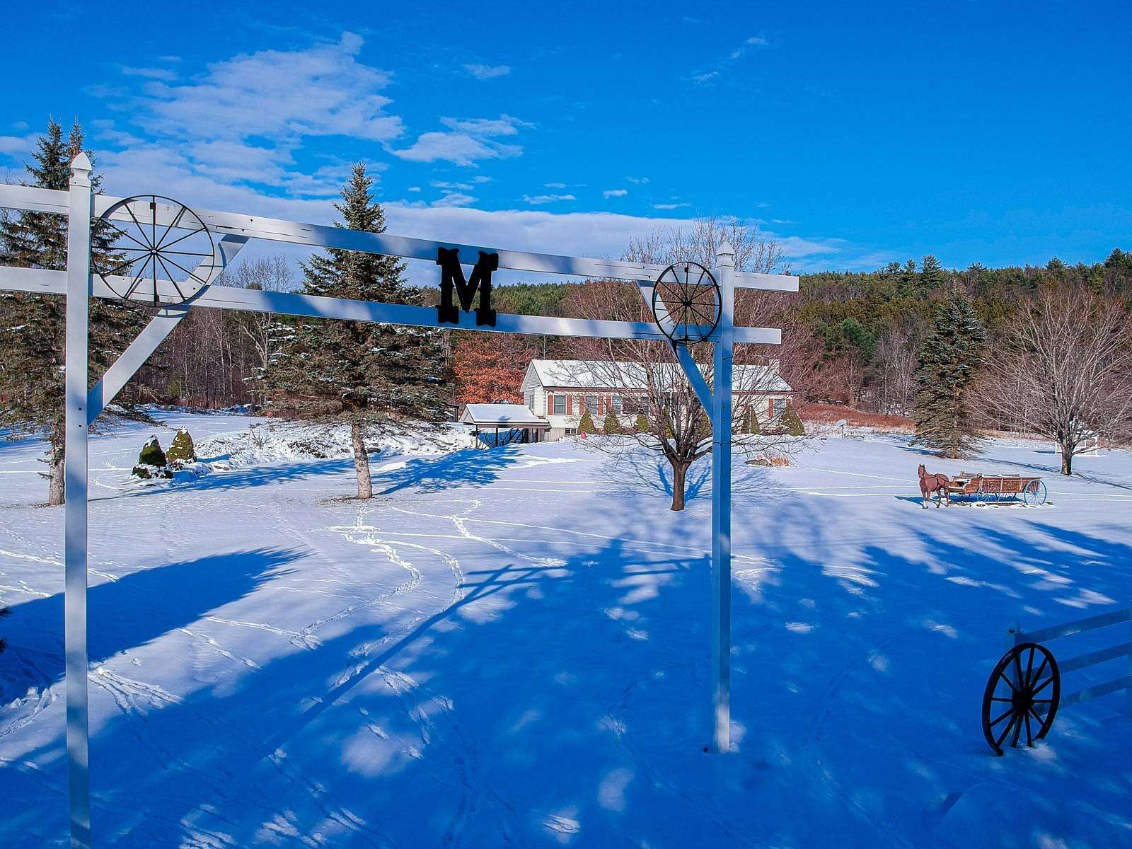 11.2 Acres of Land with Home for Sale in Gilboa, New York