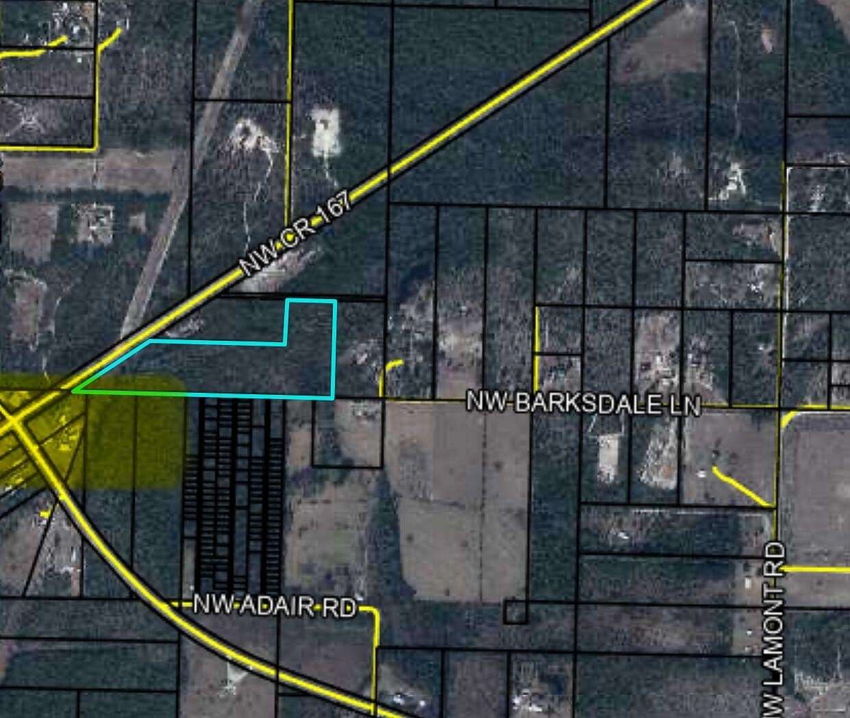 14 Acres of Recreational Land for Sale in Clarksville, Florida