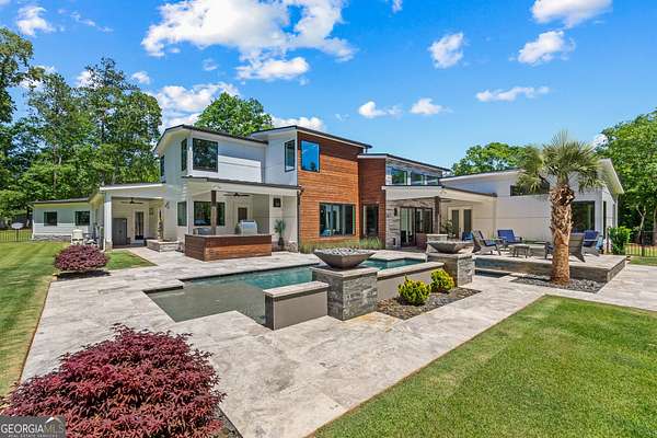 5 Acres of Residential Land with Home for Sale in Tyrone, Georgia