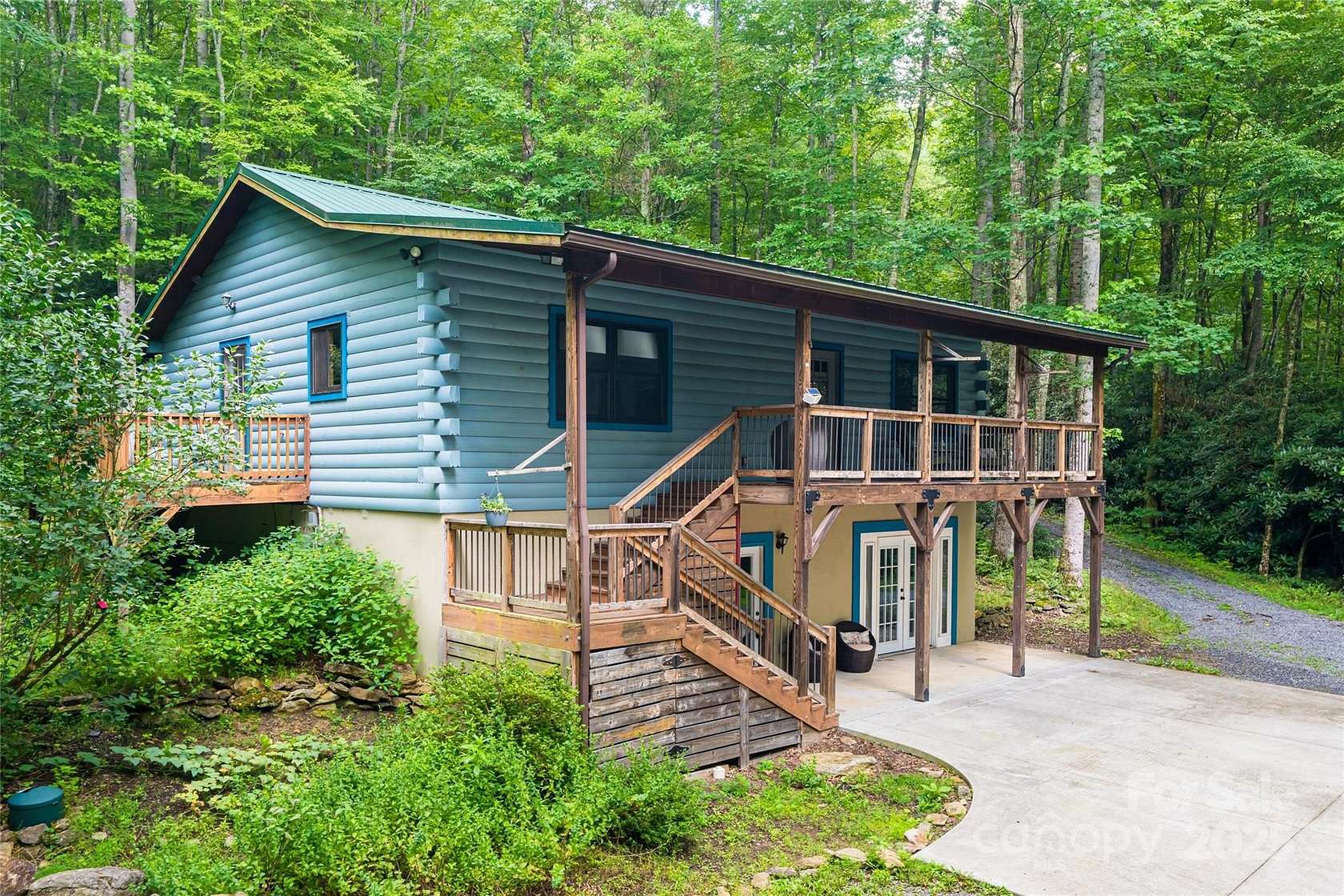 1.86 Acres of Residential Land with Home for Sale in Clyde, North Carolina