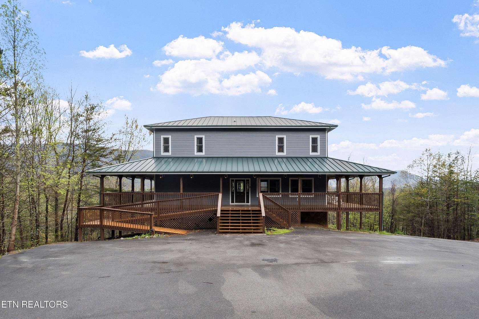 5 Acres of Residential Land with Home for Sale in Gatlinburg, Tennessee