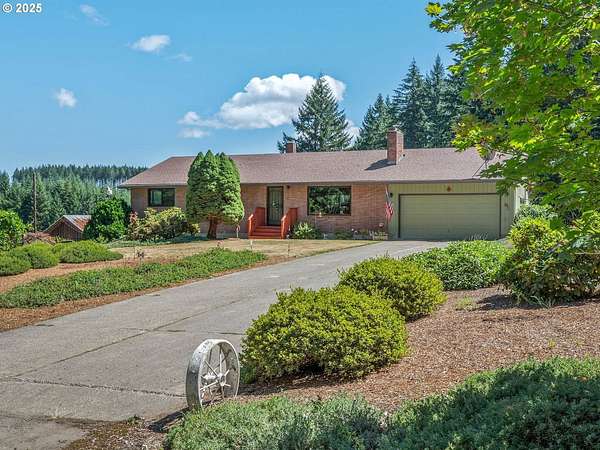 37.8 Acres of Land with Home for Sale in North Plains, Oregon