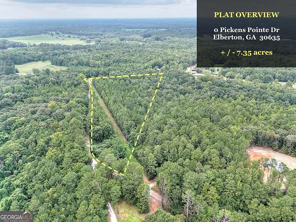 7.35 Acres of Residential Land for Sale in Elberton, Georgia