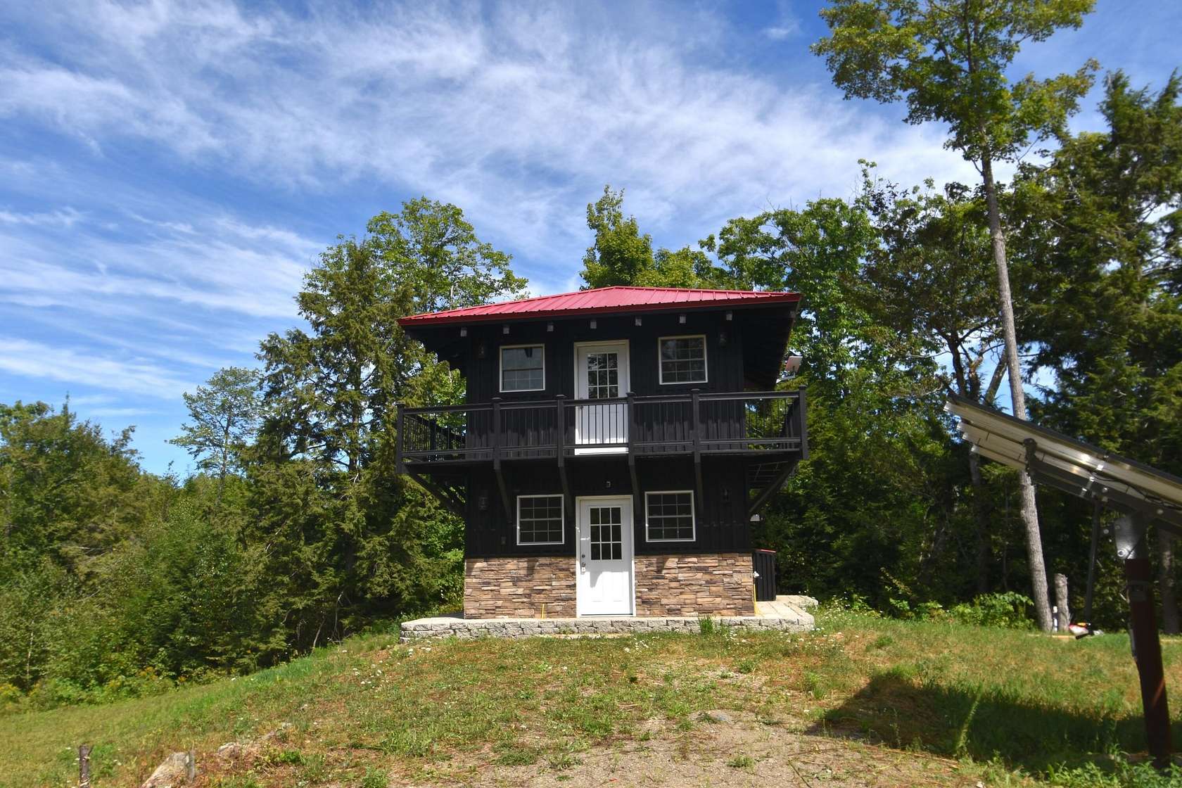 28 Acres of Recreational Land with Home for Sale in Dixmont, Maine